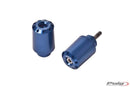 Hi-Tech Long Bar Ends Blue For Kawasaki ZX10-R 2016-Current