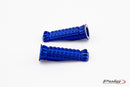 Hi-Tech R-Fighter Footpegs Blue Anodised Aluminium