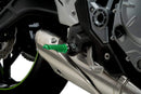 Hi-Tech R-Fighter Footpegs Green Anodised Aluminium