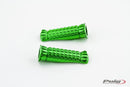 Hi-Tech R-Fighter Footpegs Green Anodised Aluminium