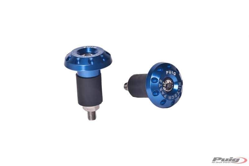 Hi-Tech Race Bar Ends Blue
