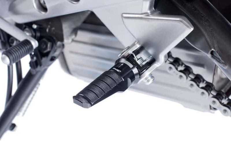 Hi-Tech Racing Footpegs Black Anodised Aluminium