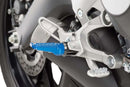 Hi-Tech Racing Footpegs Blue Anodised Aluminium
