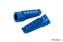 Hi-Tech Racing Footpegs Blue Anodised Aluminium