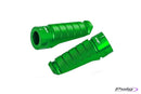 Hi-Tech Racing Footpegs Green Anodised Aluminium