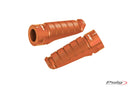 Hi-Tech Racing Footpegs Orange Anodised Aluminium