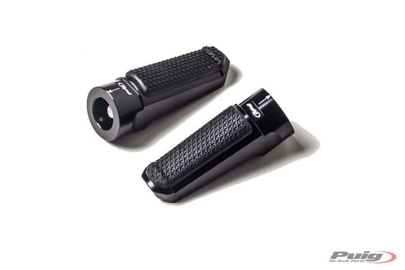 Hi-Tech Sport Footpegs Black Anodised Aluminium
