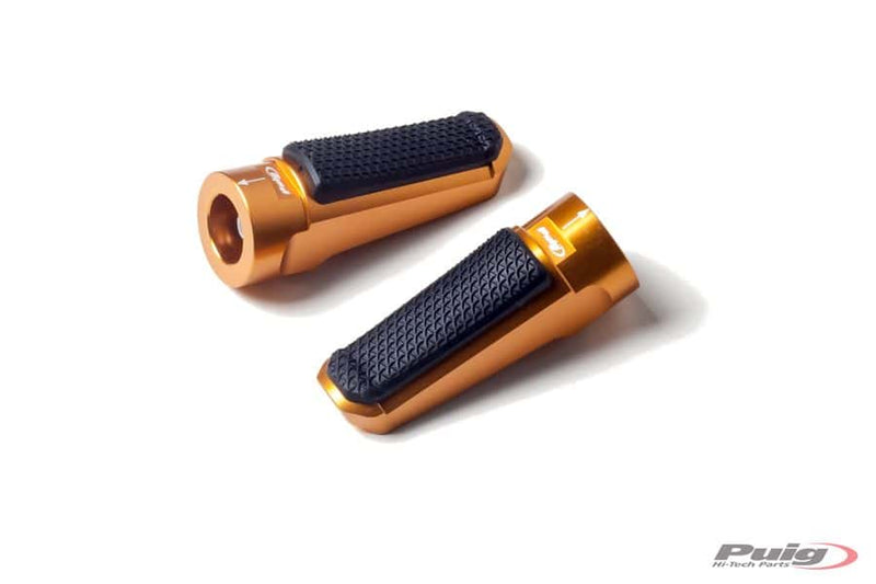 Hi-Tech Sport Footpegs Gold Anodised Aluminium