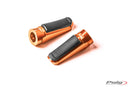 Hi-Tech Sport Footpegs Orange Anodised Aluminium