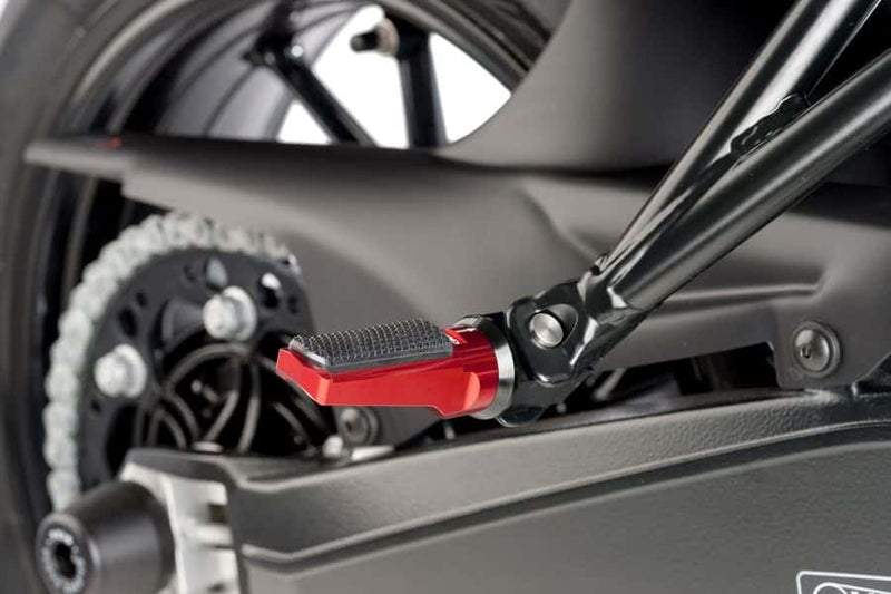Hi-Tech Sport Footpegs Red Anodised Aluminium