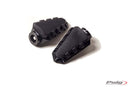 Hi-Tech Trail Footpegs Black Anodised Aluminium