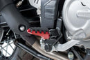 Hi-Tech Trail Footpegs Red Anodised Aluminium
