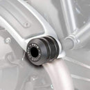 Hi-Tech Vintage Frame Sliders Black For Ducati Scrambler Cafe Racer 2017-Current