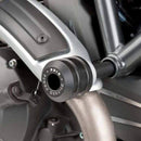 Hi-Tech Vintage Frame Sliders Black For Ducati Scrambler Cafe Racer 2017-Current