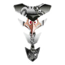 Joker Graphic Tank Pad Sitck Fit Grey