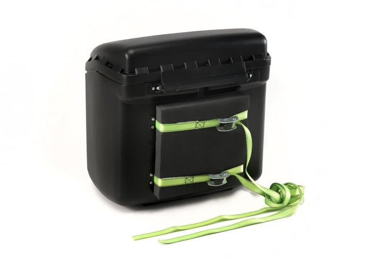 Maxi Box 90L - With Lock and Fasten (Straps Included) Black