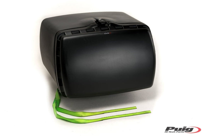 Maxi Box 90L - With Lock and Fasten (Straps Included) Black