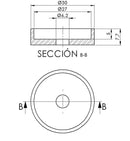 Mirror Adaptor Black For Aprilia Tuono V4 1100 Factory 2015-2020