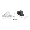 Mirror Adaptor Left or Right Side Black For Honda CBR 500 R 2013-Current