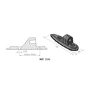 Mirror Adaptor Left or Right Side Black For Yamaha YZF-R3 2015-Current