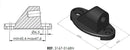 Mirror Adaptor Left Side Black For Kawasaki ZX10-R 2016-Current