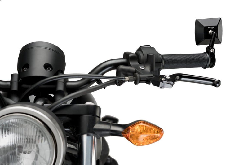 Monaco Bar End Mirror Black