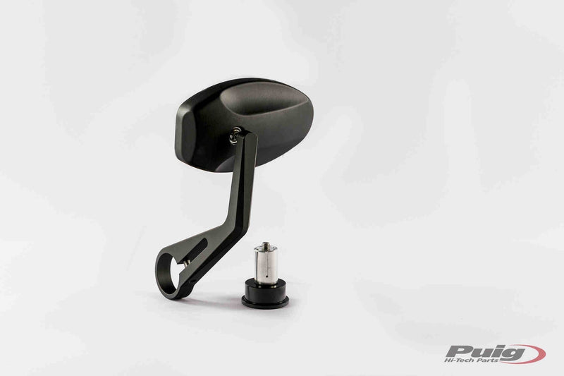MP Bar End Mirror Black
