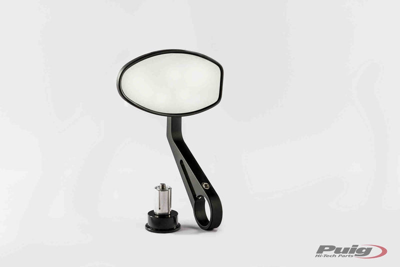 MP Bar End Mirror Black