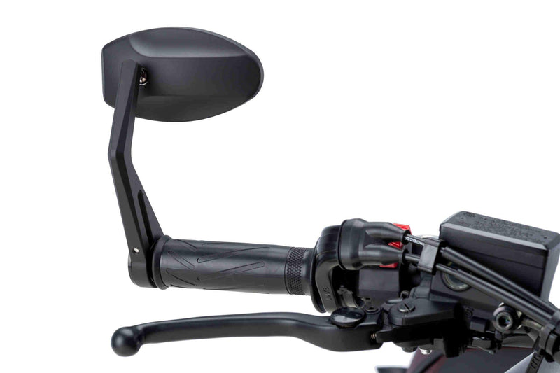 MP Bar End Mirror Black