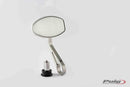MP Bar End Mirror Silver