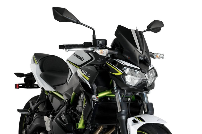Naked Sport Screen Black (Opaque) For Kawasaki Z 650 2020-Current