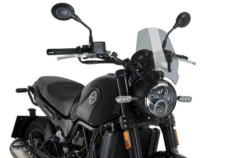 Naked Sport Screen Light Smoke For Benelli Leoncino 2016-Current