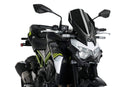 Naked Touring Screen Black (Opaque) For Kawasaki Z 900 2020-Current