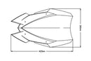 Naked Touring Screen Clear For Kawasaki Z 900 2020-Current