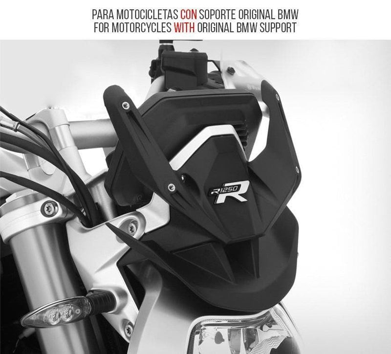 Naked Touring Screen Light Smoke For BMW R1250 R 2019-Current