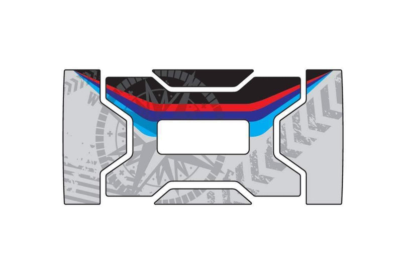 Navigator Adhesives Kit Grey For Vario Top Box Grey For BMW F700 GS 2012-2017