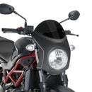 Nose Fairing Carbon Look with Black Screen For Suzuki SV 650 N 2016-Current