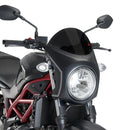 Nose Fairing For Matte Black with Black Screen For Suzuki SV 650 N 2016-Current