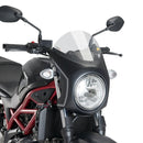 Nose Fairing For Matte Black with Light Smoke Screen For Suzuki SV 650 N 2016-Current