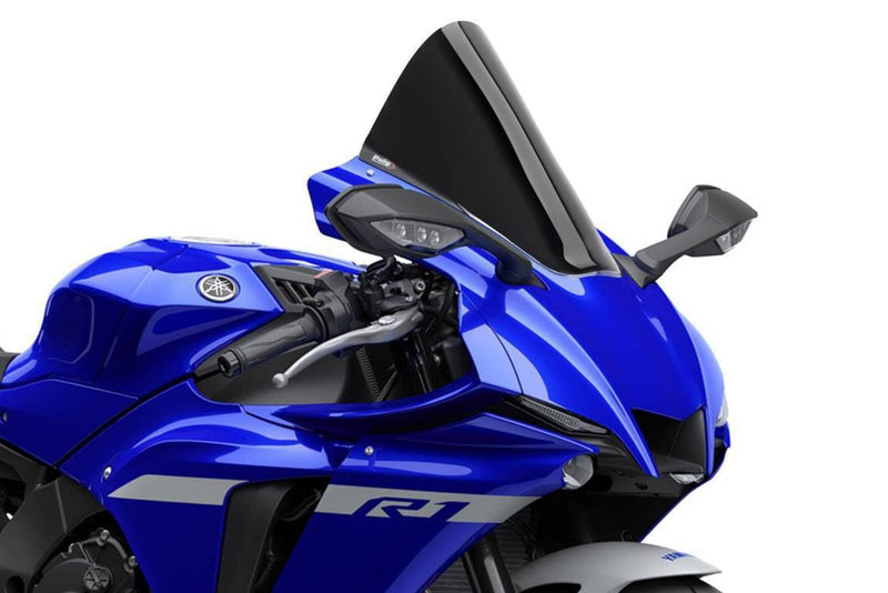 R-Racer Screen Black (Opaque) For Yamaha YZF-R1 / M 2020-Current