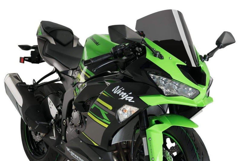 R-Racer Screen Dark Smoke For Kawasaki ZX6-R 636 2013-2016