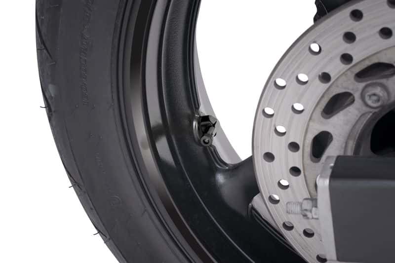 11mm Race Valve Caps For Anodized Aluminium Black
