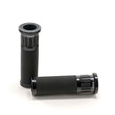 Racing Grips 123mm Length Black with Anodized Aluminium Black Trim