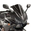 Racing Screen Black (Opaque) For Honda CBR 500 R 2016-2018