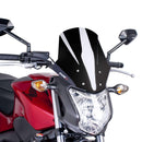 Racing Screen Black (Opaque) For Honda NC 700 S 2014-2015