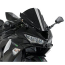 Racing Screen Black (Opaque) For Kawasaki ZX6-R 636 2013-2017