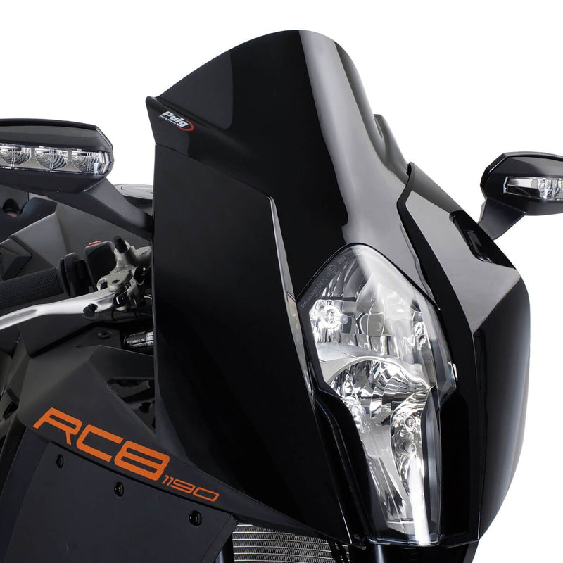 Racing Screen Black (Opaque) For KTM 1190 RC8 / R 2008-2015