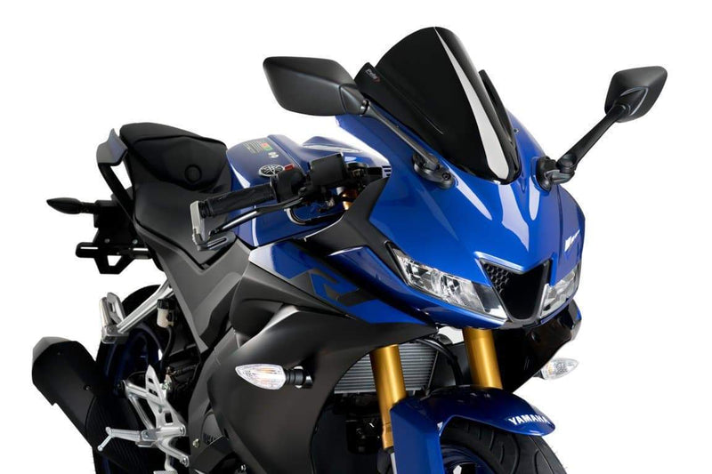 Racing Screen Black (Opaque) For Yamaha YZF-R 2019-2022