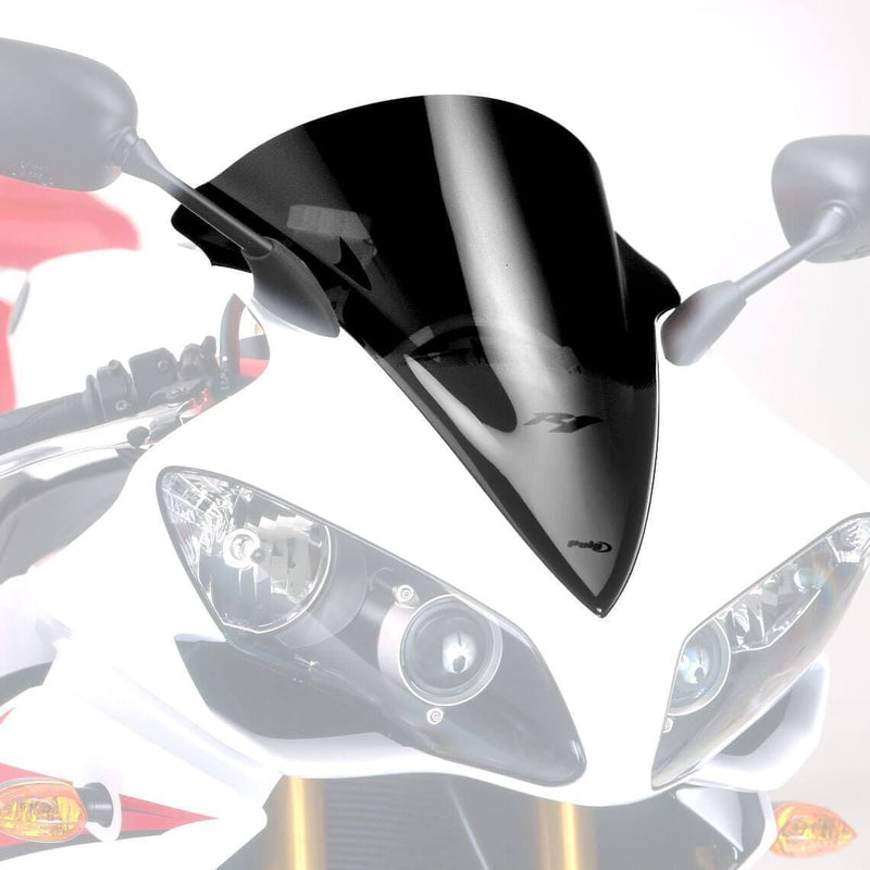 Racing Screen Black (Opaque) For Yamaha YZF-R1 2007-2008