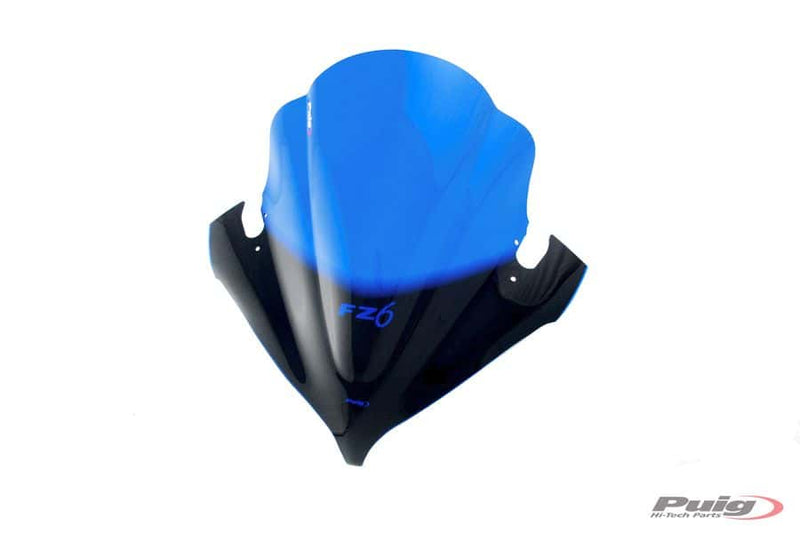 Racing Screen Blue For Yamaha FZ6 Fazer 2004-2008